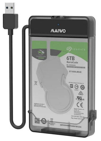 Boitier externe USB pour disque 2.5'